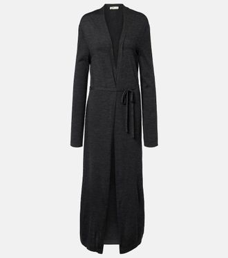Khaite Alek wool wrap cardigan