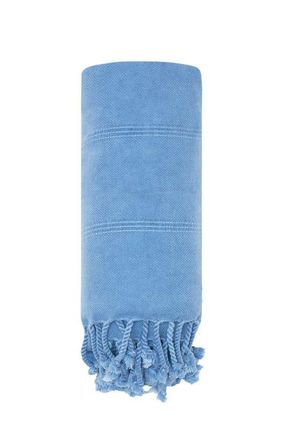 Sunkissed Sand Free Beach Towel - Stonewashed in Mykonos Light Blue at Nordstrom