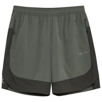 Halo Halo Division Shorts Laufshorts - Unisex | grau/oliv