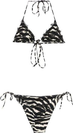 Ermanno Scervino bedrukte triangelbikinitset