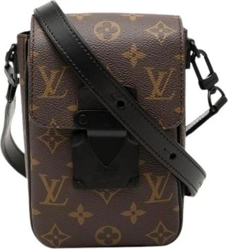 Louis Vuitton Pre-owned S Lock Wearable - Dames - Pre-owned - Bruin - Maat: ONE Size Leer