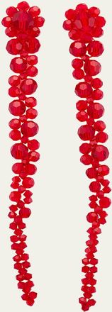 Simone Rocha Crystal Drip Earrings