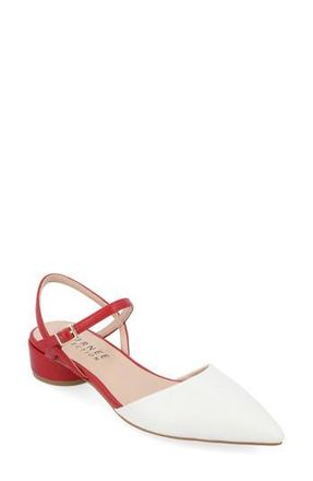 Journee Collection Brynn Croc Embossed Pump in White at Nordstrom Rack, Size 7.5