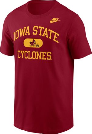 Nike Iowa State Cyclone Nike Mens College T-Shirt in Red | M11332IAST-CRM