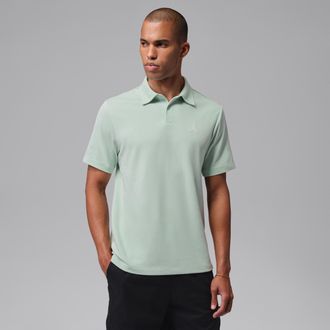 Nike Jordan Mens Jordan Sport Dri-FIT Golf Polo in Green | HQ8688-384