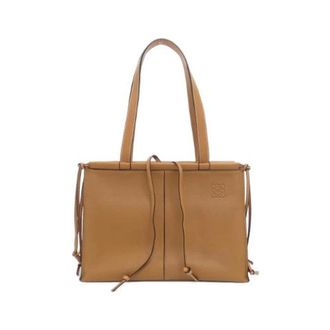 Loewe Pre-owned Cushion Tote Small Calf Tote Bag - Dames - Vintage Schoudertas - Bruin - ONE Size - Leer - Vintage