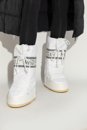 Moon Boot Snow Boots Icon Nylon, Womens, White