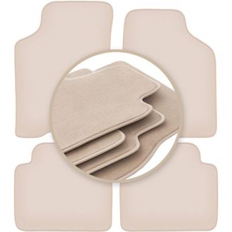OEM Alfombrillas Premium Beige Para: Kia Sephia Ii Sed&aacute;n 1997-2001