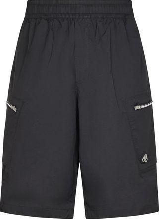 Moose Knuckles Topflight Cargo Short - Heren - Korte Broeken - Zwart - M - Korte Broeken