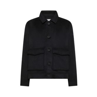 Sun 68 Jassen, Heren, Blauw, L, Wol, S45110 Overshirt