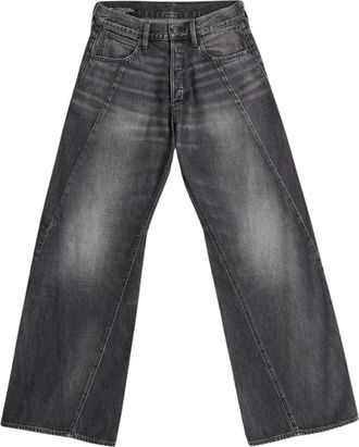 G-Star Contor Wide Jeans - Dames - Loose Fit Jeans - Grijs - W27 L32 - Katoen - Jeans