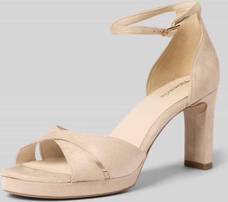 Tamaris Tamaris Pumps mit offener Schuhspitze in Offwhite, Gr&ouml;&szlig;e 36