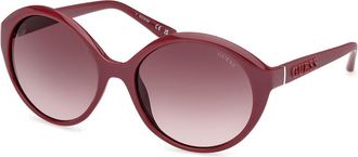 Guess GU00155 69F Womens Sunglasses Burgundy Size 57