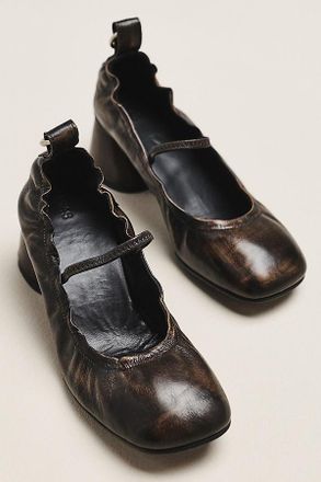 Alohas Rhiane Mary Jane Block Heels