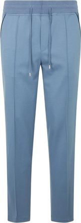 Moorer Matthew-J Slim Jogger Pants - Heren - Sweatpants - Blauw - XL - Broeken
