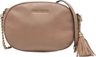 Michael Kors Pre-owned Cross Body Bags, female, Pink, Size: ONE SIZE Pre-owned Crossbody Bag