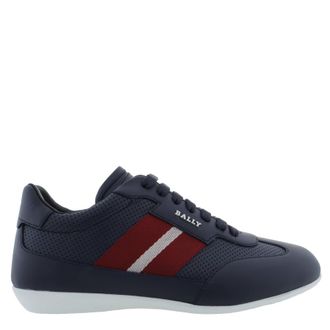 Bally Haldin Leather Low-Top Sneakers, Brand Size 5 ( US Size 6 )