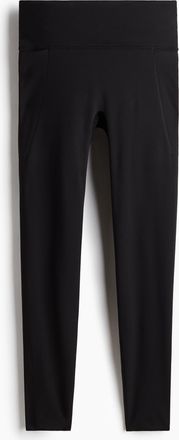 H&M Sportleggings mit SoftMove und Taschendetail - Schwarz