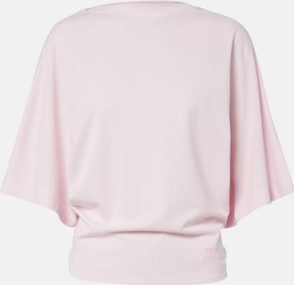 Jacquemus Moisson oversized open-back jersey T-shirt