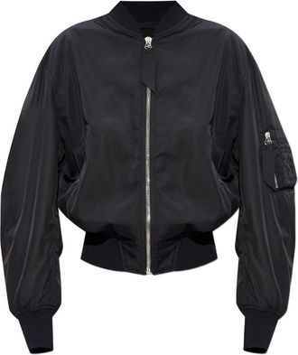 The Attico Bishop-sleeves Bomber Jacket