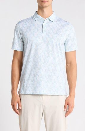 Bugatchi OoohCotton Knit Polo in Menthol at Nordstrom Rack, Size Xxx-Large