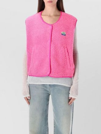 American Vintage faux fur gilet