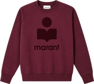 Isabel Marant Hoodies & sweatvesten, Dames, Rood, M, Katoen, Millyny Sweatshirt