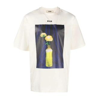 Msgm Msgm, Dames, Tops, Wit, Maat: XS Katoen