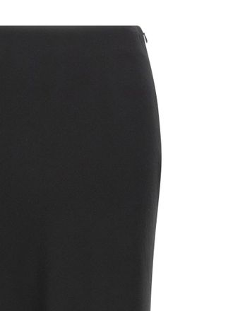 Alessandra Rich Virgin Wool Mini Womens Skirt