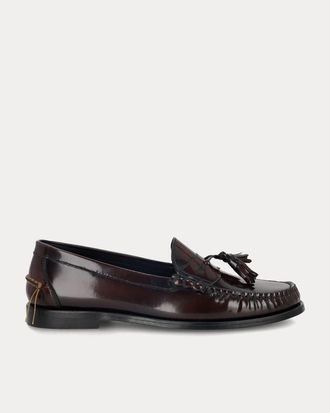 Fortela Sophie Calf Leather Tassel Loafers in Burgundy at Nordstrom, Size 40