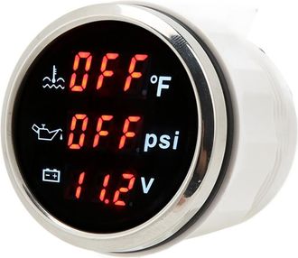 OEM Adecuado Para Conjuntos De Instrumentos Digitales (conjunto De Tres Piezas), Que Incluyen Indicadores De Temperatura Del Agua, Presi&oacute;n Del Aceite Y Vo