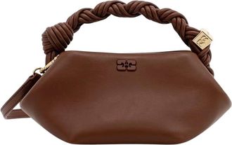 Ganni Mini Bou Bag - Bags - Mujer - Marr&oacute;n - ONE SIZE