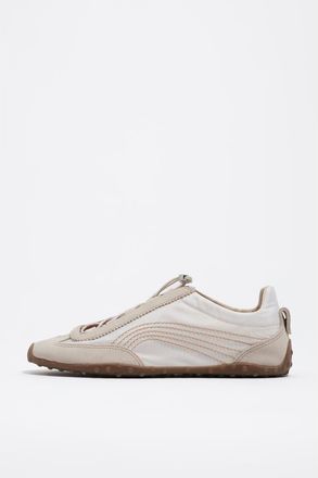 Bimba & Lola 13 28 Ballerina Sneaker in Off White at Nordstrom, Size 40