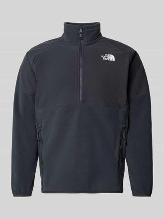 The North Face Sweatshirt mit Troyer-Kragen in Black, Größe S