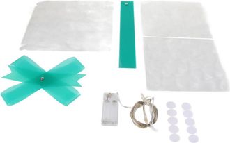 OEM Caja De Regalo Luminosa Con Efecto Cristal De Cuento De Hadas - Juego De 3 Piezas Para Un Uso Seguro