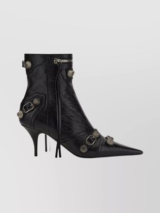 Balenciaga leather ankle boots