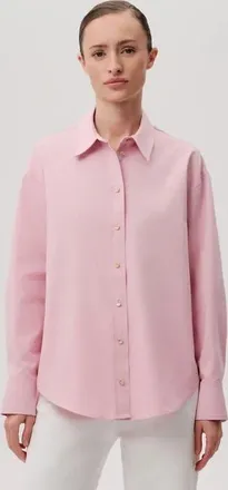 Exquise Jewel Cotton Shirt in Pink at Nordstrom, Size X-Large