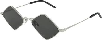 Saint Laurent SL 302 Lisa Zonnebril - unisex - Accessoires - Grijs - Maat: 55 MM