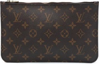Louis Vuitton 2019 Monogram Neverfull pouch - Brown