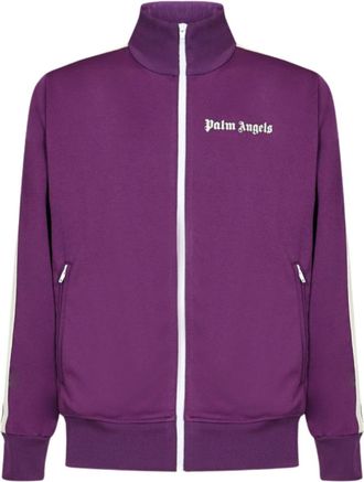 Palm Angels klassiek paars trainingsjack
