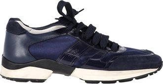 Tod's TodS Womens Satin Fondo Sportivo Sneaker (Authentic Pre-Loved)