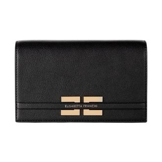 Elisabetta Franchi Cross Body Bags, female, Black, Size: ONE SIZE Pochette