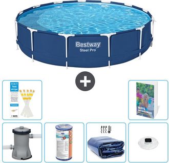 Bestway Piscina Bestway Steel Pro Redonda - 396x84 Cm - 7-piezas S275