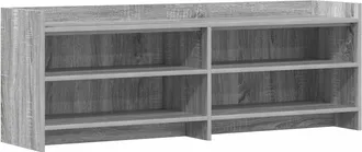 vidaXL Mueble De Tv 135 X 33 X 47 Cm Sonoma Gris Madera De Ingenier&iacute;a Vidaxl