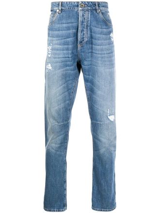Brunello Cucinelli straight-leg jeans - Blue