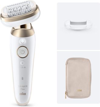 Braun Silk-&eacute;pil 9 Flex Ses9-060 Epilador Wet & Dry Oro