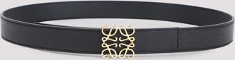 Loewe Black Golden Buckle Belt