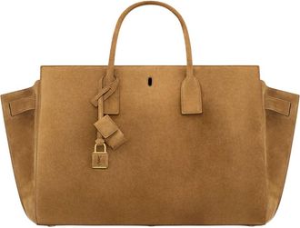 Saint Laurent Brown Sac De Jour Large Satchel