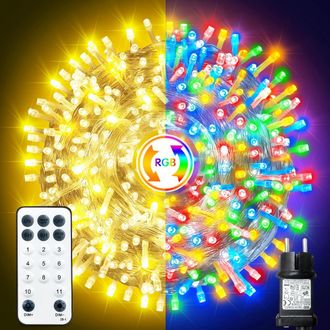 OEM 1 Guirlande Lumineuse, 100m, 1000 Led, 11 Modes, Ip65 &Eacute;tanche, Int&eacute;rieur Ext&eacute;rieur, No&euml;l F&ecirc;te Maison