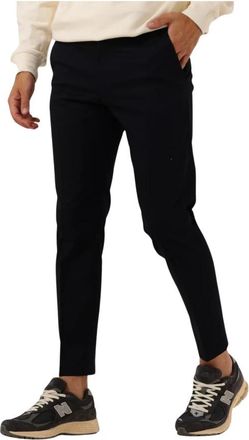 Drykorn Stijlvolle Blauwe Broek - Heren - Slim Fit Broeken - Blauw - W30 L34 - Katoen - Broeken